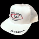 Operating Engineers 324 Michigan Retiree Unionwear White Trucker Snapback Hat