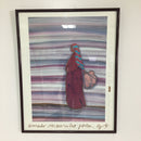 Amado Maurilio Pena 1980 Peoplescape One Native American Indian Framed 29.5"x23" Print