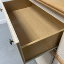 Standard Furniture Princess Collection Cream Long 6 Drawer Dresser w/ Mirror