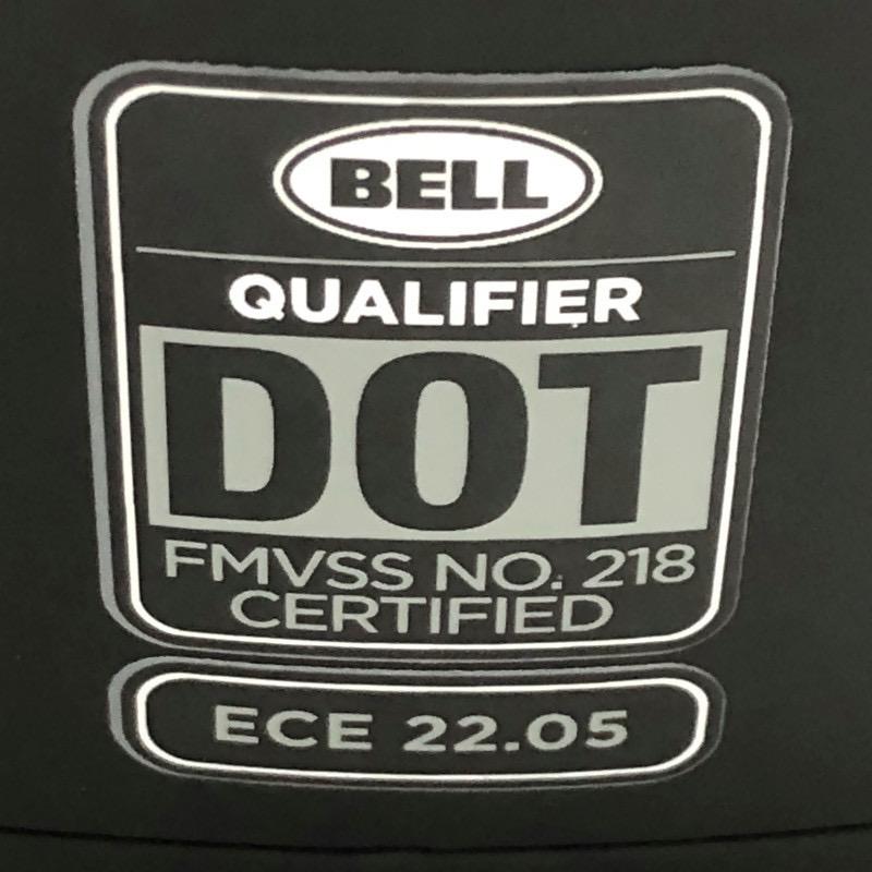 Bell Qualifier Full Face Clear Shield DOT Motorcycle Helmet
