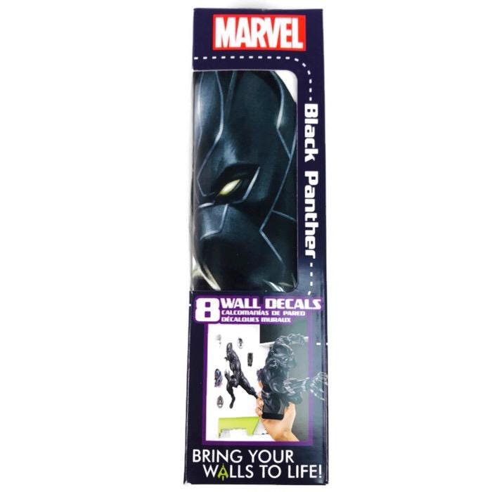 Marvel Black Panther Augmented Reality 8 ct. Removable & Reposition-Able Wall Decal Stickers