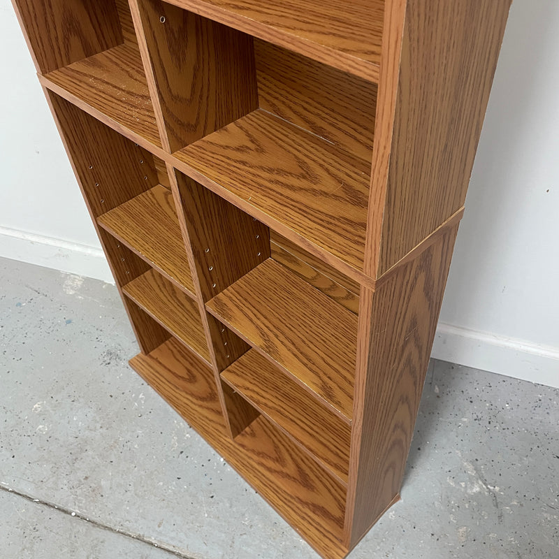 54" Standard Replicated Wood CD Media Unit Shelf