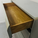 Lane 5 Drawer Gray Wood Contemporary Chest Dresser