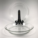(2) Pyrex Clear 9" Pie Dish 209