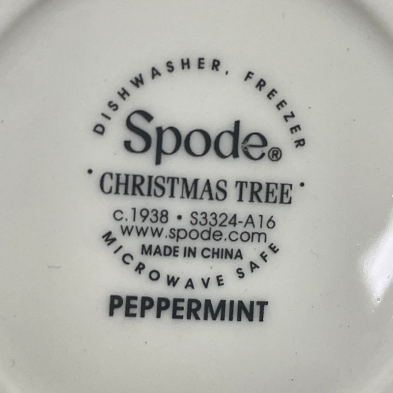 Spode Christmas Tree Peppermint Porcelain Nesting Bowls (Set of 2)