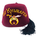 Elf Khurafeh Masonic Tassel Red Fez Hat
