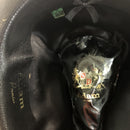 Adam Premier Grey Black Ribbon Band 6 3/4 Fedora Hat