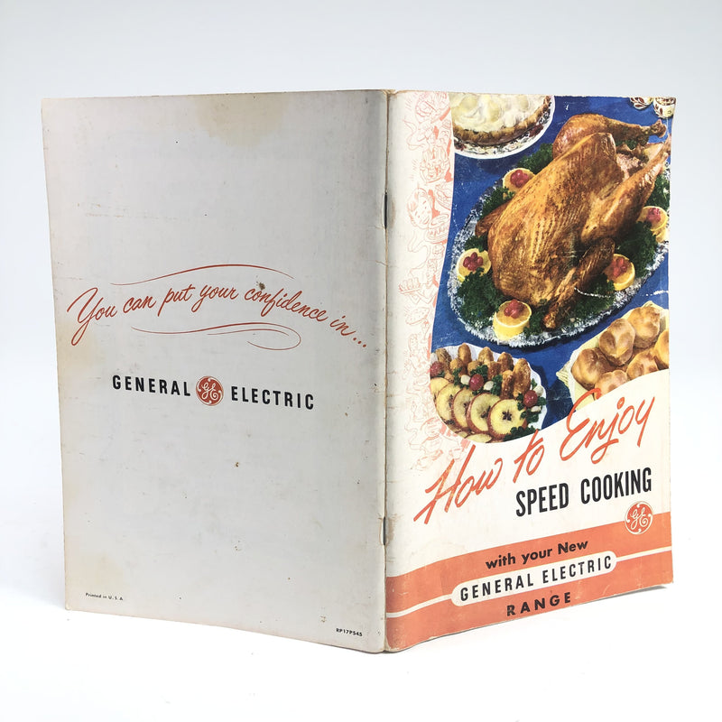 General Electric GE How To Enjoy Speed Cooking Recipe Manual Book