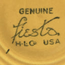 Fiesta Homer Laughlin HLC Vintage Yellow Fiestaware Tea Coffee Cup 6" Saucer Plate