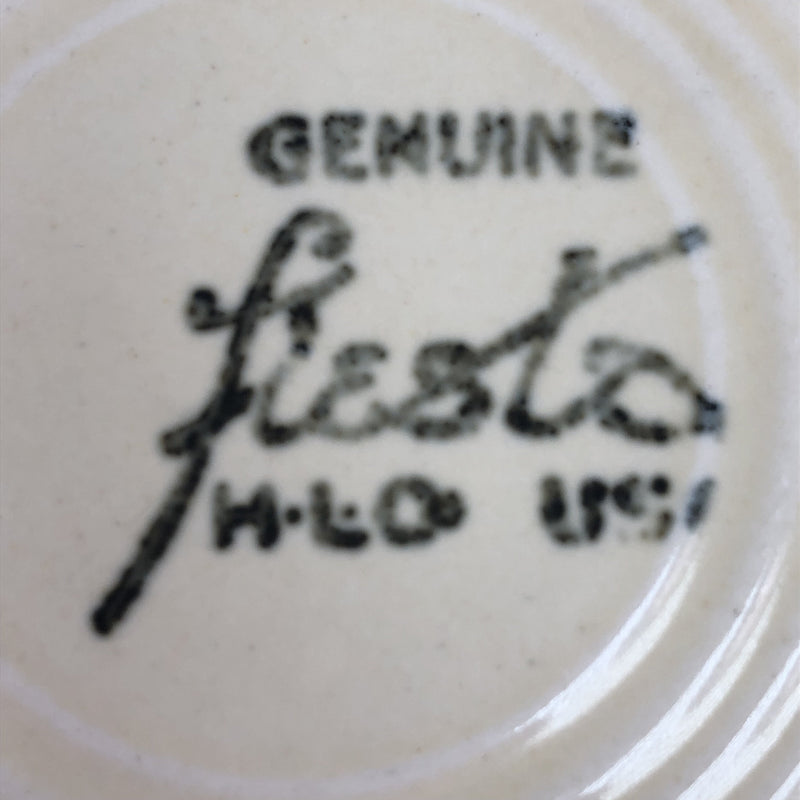 Fiesta Homer Laughlin HLC Vintage Ivory Fiestaware 7.5" Salad Plate