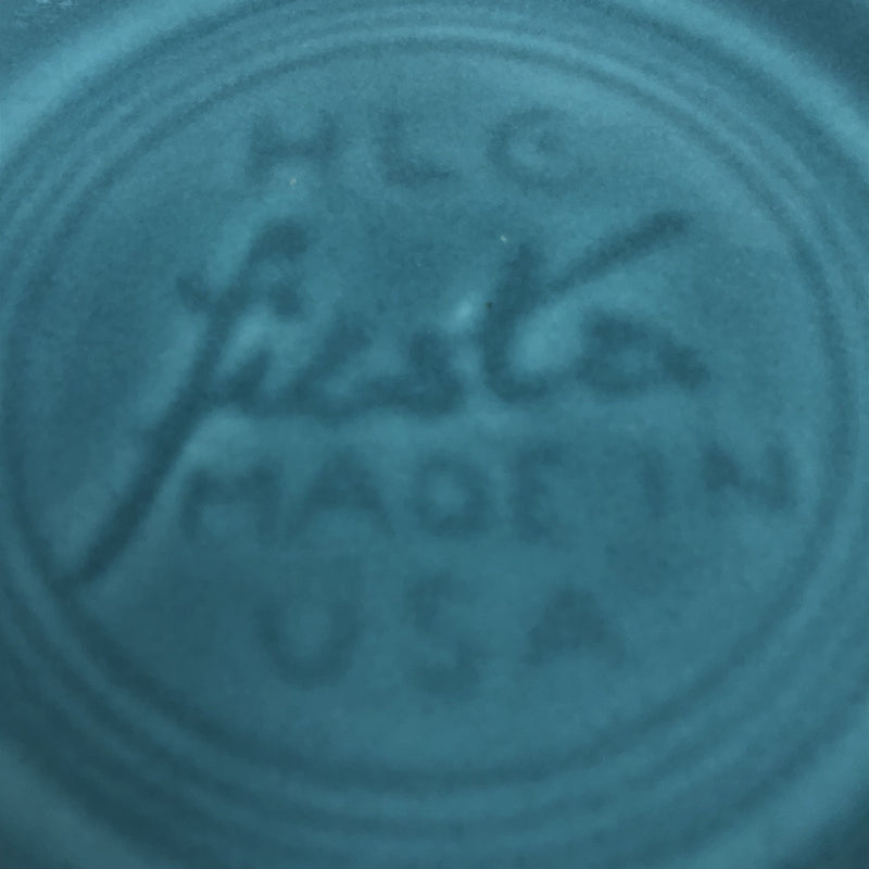 Fiesta Homer Laughlin HLC Vintage Turquoise Blue Fiestaware 5.5" Fruit Bowl