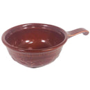 Oven Serve Ware Taylor Smith TST Brown French Casserole Soup Handle Bowl
