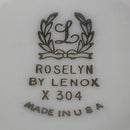 Lenox Roselyn Ivory Rose Gold Trim 6" Saucer Cup Plate Teacup Set X304