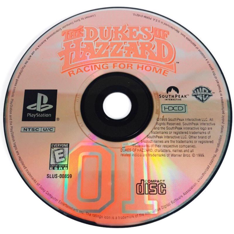 The Dukes Of Hazzard Racing For Home Sony Playstation 1 PS1