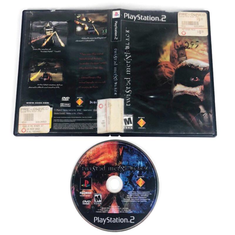 Twisted Metal Black Black Label Sony Playstation 2 PS2