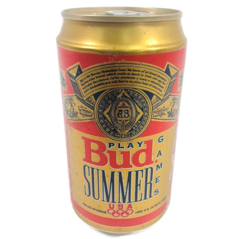 Budweiser Bud Light Olympic Summer Games 1992 Gold 12 Fl Oz Can