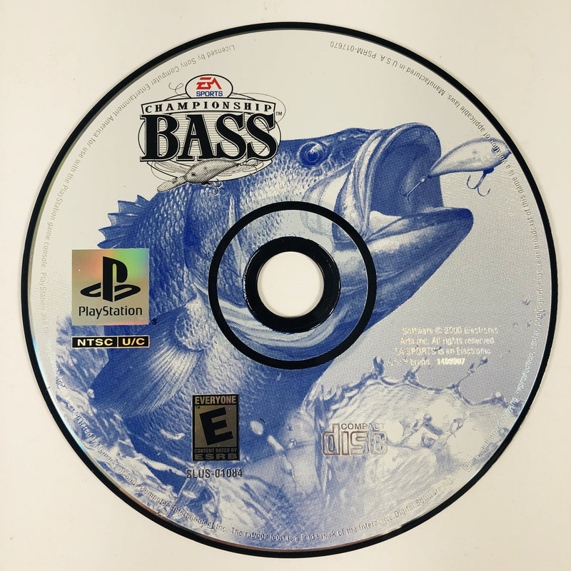 Championship Bass Sony Playstation 1 PS1
