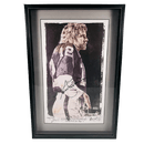 Ken Stabler Autographed XOXO Stabler Foundation Framed Artwork Photo Print