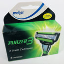 Meijer Phazer 3 - 3 Blade Razor Cartridge (5 Cartridges)
