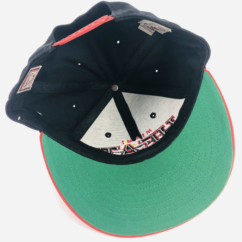 Miami Heat Forty Seven (47 Brand) NBA Hardwood Classics Flat Bill Snapback Hat