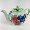 Pfaltzgraff Flower Market Green Floral 6" Teapot