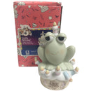 Precious Moments Happy Birthday Frog On Cake 4" Figurine B0010