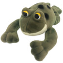 Aurora Black Dots Spots Green 14" Stuffed Toy Plush Frog