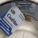Imperial Dupont Coolmax Band White Golf Sun Blue Ribbon Bow Hat