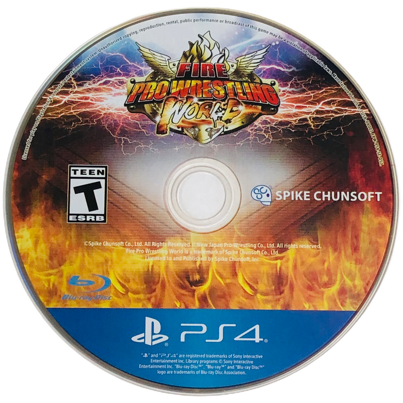 Fire Pro Wrestling World Day One Edition Sony Playstation 4 PS4