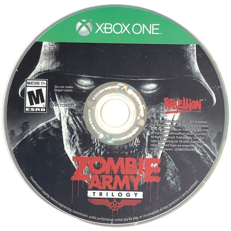 Zombie Army Trilogy Microsoft Xbox One