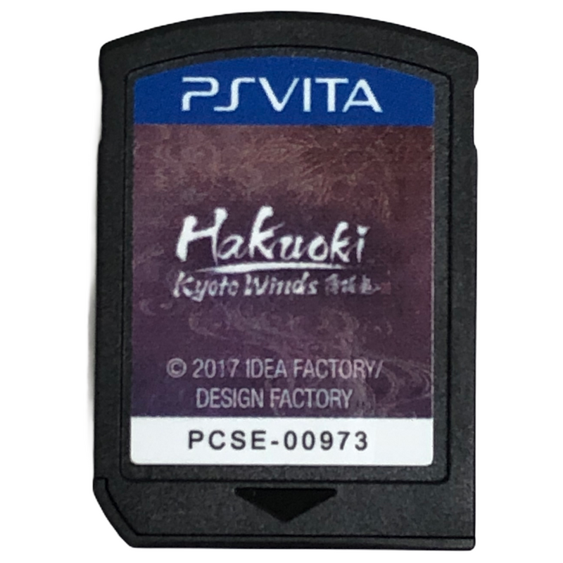 Hakuoki Kyoto Winds Sony Playstation PS Vita