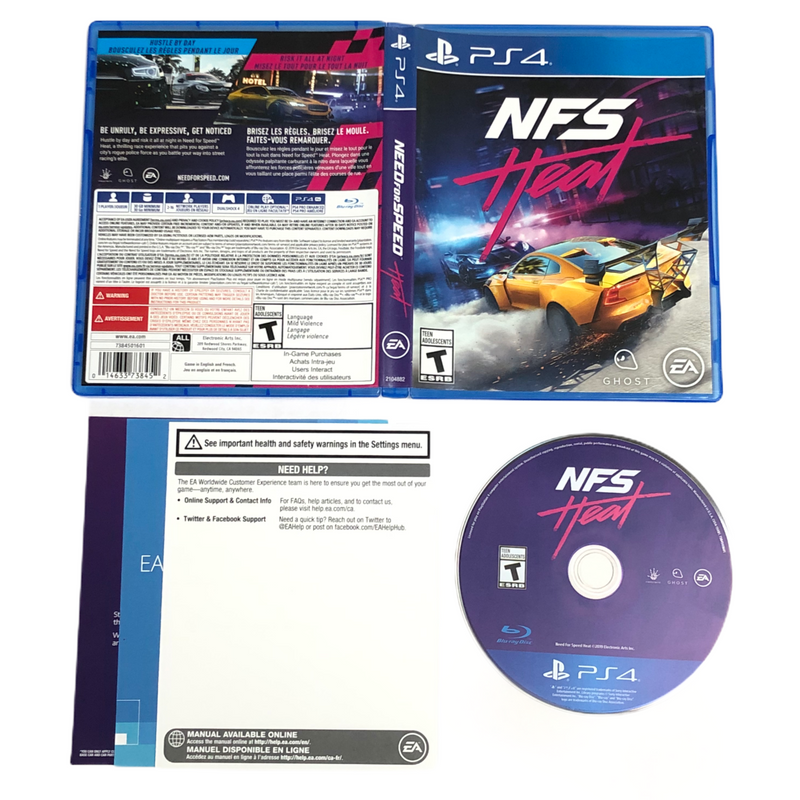 Need For Speed NFS Heat Sony Playstation 4 PS4