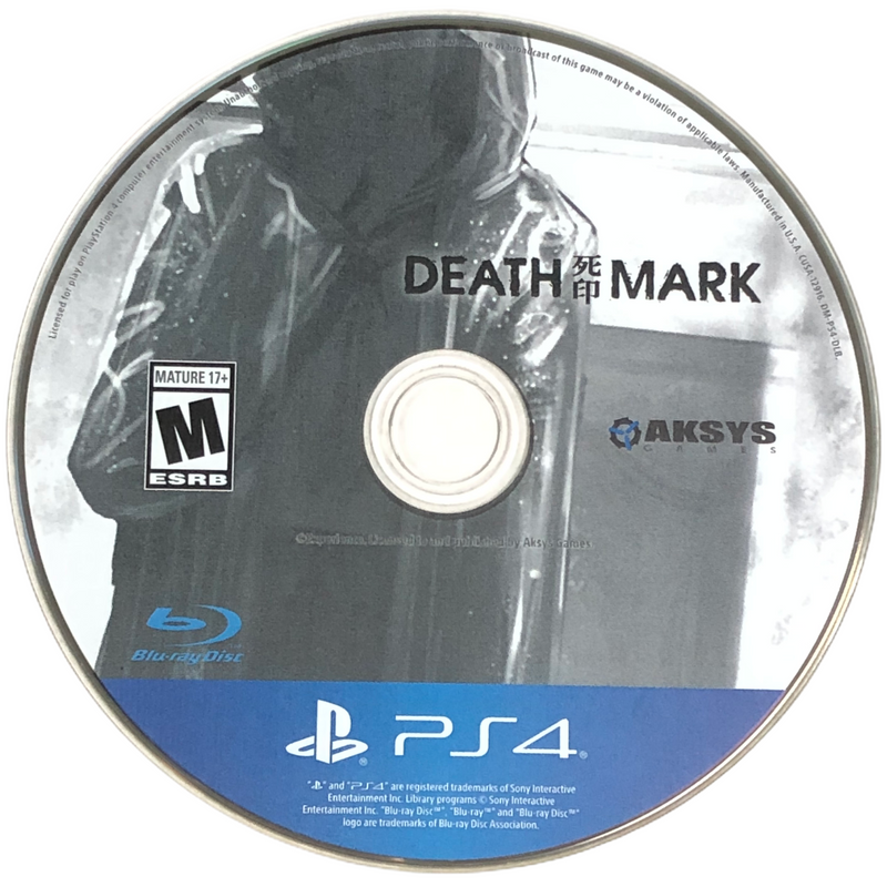 Death Mark Sony Playstation 4 PS4