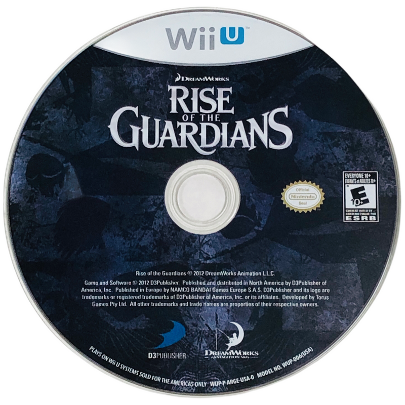 Rise Of The Guardians Nintendo Wii U