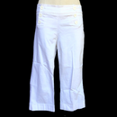 New York & Company Womens Stretch Cuffed Capri Pants