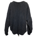 Hampton Bay Trading Company Mens Black Made in USA Crewneck Sweater