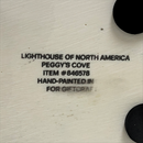 Peggys Cove Lighthouse Of North America Hand Painted 4"x5" Figurine 846578