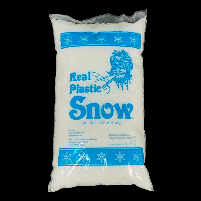 Department Dept 56 Real Plastic Village Snow 7 Oz Bag