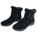 Naturalizer Ashley Womens Faux Fur Lined Zip Side Boots