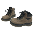 Dr Doc Martens Womens Brown Leather Hiking Chunky Boots 9000