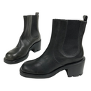 Harley Davidson Womens Black Leather Slip On Ankle Motorcycle Riding Boots