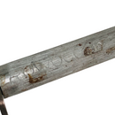 Fischer Rowoco Black Wood Handle Vintage 9" Steel Rod Knife Sharpener 510