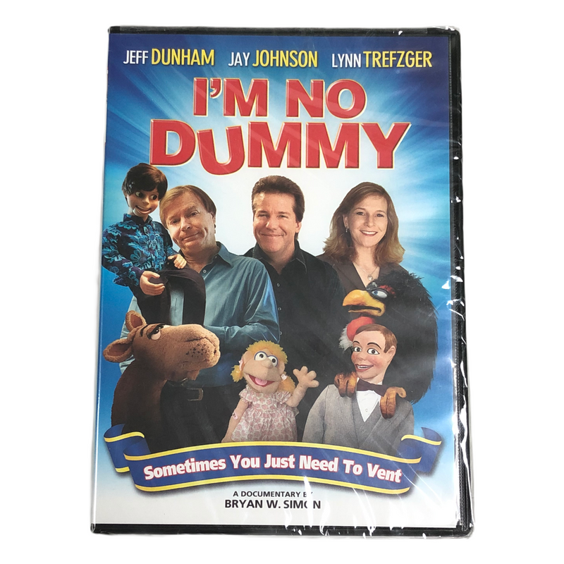 Im No Dummy Sometimes You Just Need To Vent Ventriloquism DVD