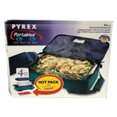 Pyrex Portables 4 Piece Insulated Food 3 Qt Carrier Set