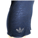 Adidas Womens V Neck Blue Maze University of Michigan Long Sleeve Shirt