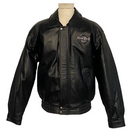Hard Rock Cafe Womens Pittsburgh Leather Bomber Jacket