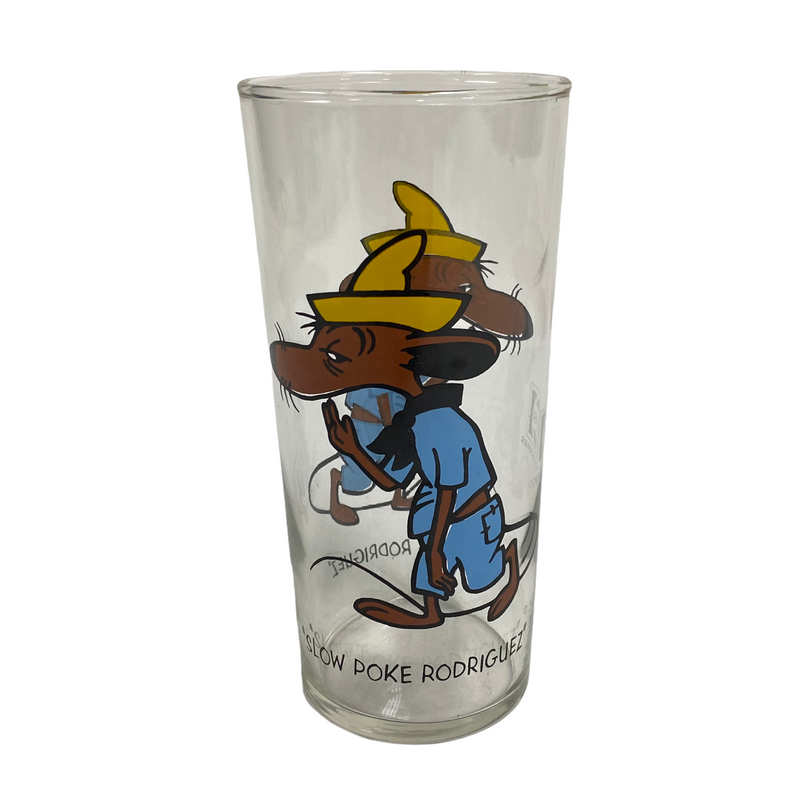 Slow Poke Rodriguez Warner Bros Looney Tunes 1973 Pepsi Collectors Series Glass