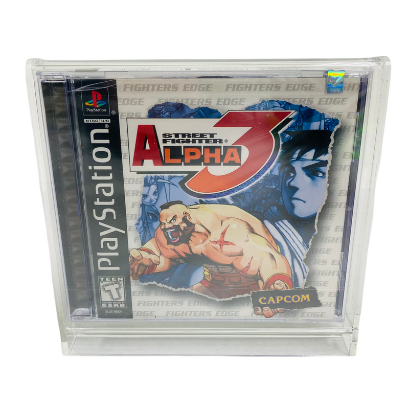 Street Fighter Alpha 3 Sony Playstation 1 PS1 Brand New Sealed MINT