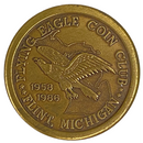 Flint Flying Eagle Coin Club General Motors GM Vehicle City Coin