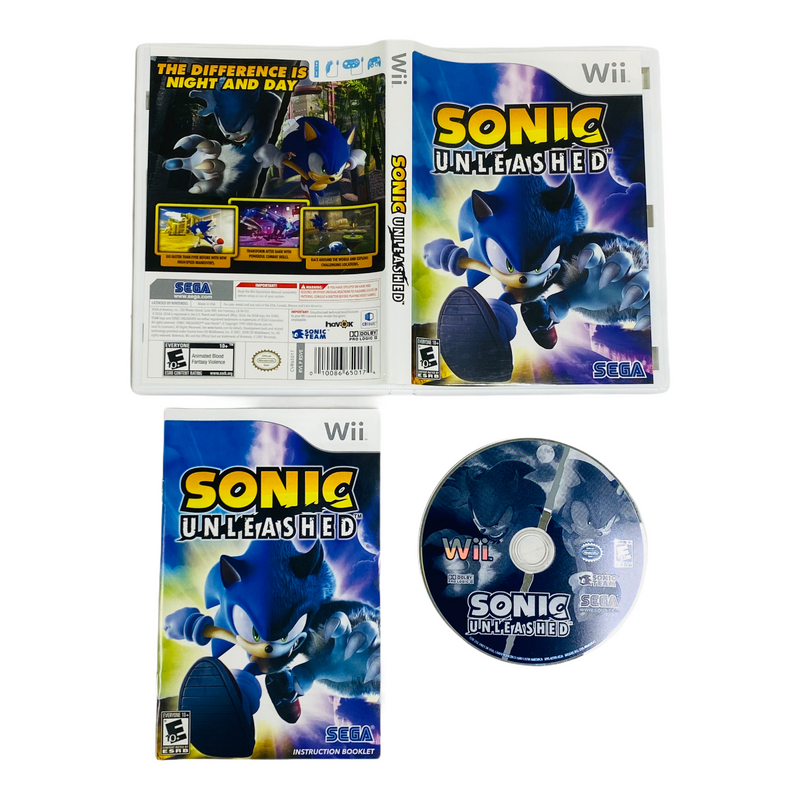 Sonic Unleashed Nintendo Wii